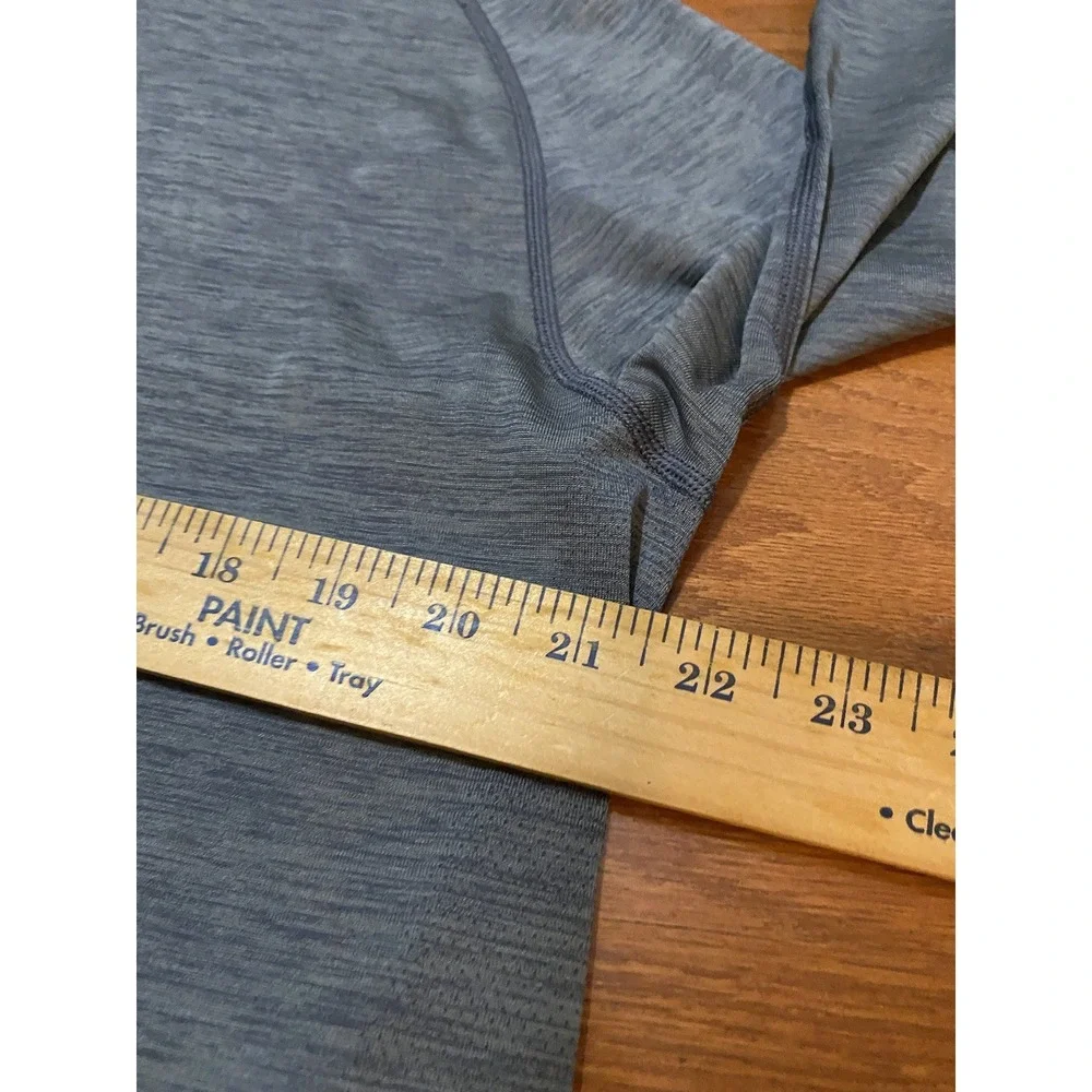 Lululemon Pullover Mens XL Gray 1/4 Zip Long Sleeve Lightweight Get Sweaty Nice!
